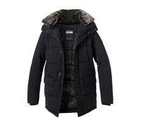 Strellson Steppjacke Herren Stehkragen Mikrofaser blau, 56 (XXL)