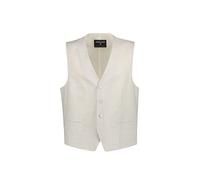 Strellson Weste Herren V-Ausschnitt Baumwolle-Leinen beige, 98