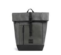 Strellson Westferry Rolltop Rucksack dunkelgrau, Lederimitat, Herren