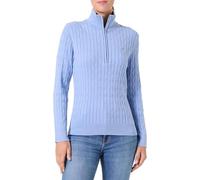 Stretch Cotton Cable Half-Zip
