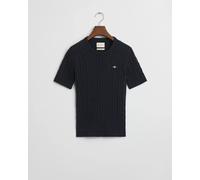STRETCH COTTON CABLE SS C-NECK XXL