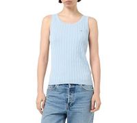 Stretch Cotton Cable Tank TOP