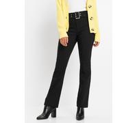 Stretch-Hose BONPRIX, Damen, Gr. 44, N-Gr, schwarz, Obermaterial: 51% Baumwolle, 46% Polyester, 3% Elasthan, skinny fit, Hosen, aus Baumwolle, Polyester und Elasthan, Skinny fit Passform (64454963-44)