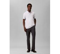 Stretch-Hose CALVIN KLEIN "SLIM TECH STRETCH TROUSER", Herren, Gr. 38, N-Gr, india ink, Web, Obermaterial: 100% Polyester, unifarben, slim fit lang, Hosen, slim fit (39107631-38) india ink