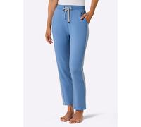 Stretch-Hose CREATION L PREMIUM, Damen, Gr. 44/46, blau (mittelblau), 60% Modal, 34% Viskose, 6% Elasthan, unifarben, Hosen (74169107-44) mittelblau