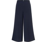 Stretch-Hose MAC "CORALIE cropped", Damen, Gr. 40, N-Gr, dunkelblau, Web, Obermaterial: 91% Polyester, 9% Elasthan, unifarben, bequem knöchelfrei, Hosen, Elastischer Bund, bequeme Passform (15051902-4