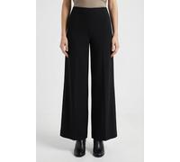 Stretch-Hose MAC "CORALIE", Damen, Gr. 36, Länge 32, schwarz, Web, Obermaterial: 91% Polyester, 9% Elasthan, unifarben, bequem lang, Hosen, Seitliche Eingrifftaschen mit Reißverschluss (66139757-36) s