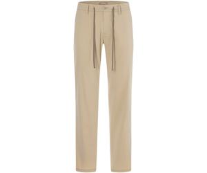Stretch-Hose MAC "Pedro", Herren, Gr. 34, Länge 30, smoothly beige, Twill, Obermaterial: 77% Baumwolle, 20% Polyamid, 3% Elasthan, klassisch lang, Hosen, Bund mit sportivem Tunnelzug (23715964-34) smo