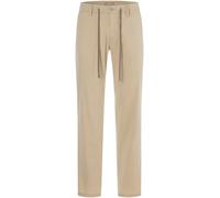 Stretch-Hose MAC "Pedro", Herren, Gr. 40, Länge 30, beige (smoothly beige), Twill, Obermaterial: 77% Baumwolle, 20% Polyamid, 3% Elasthan, klassisch lang, Hosen, Bund mit sportivem Tunnelzug (23715964