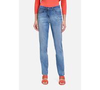 Stretch-Jeans BETTY BARCLAY "Betty Barclay Stretch-Hose mit elastischem Bund", Damen, Gr. 34, Normalgrößen, blau (light blau denim), Denim/Jeans, Obermaterial: 81% Baumwolle, 17% Polyester, 2% Elastha