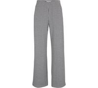 Stretch-Hose mit Hahnentrittmuster, Wide leg 52/54 (XXL)