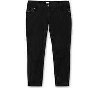Sheego Stretch-Hose mit Gummibund 54 schwarz