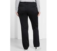 Stretch-Hose SHEEGO, Damen, Gr. 26, Kurzgrößen, schwarz, 97% Baumwolle, 3% Elasthan, unifarben, Hosen (37805937-26) schwarz