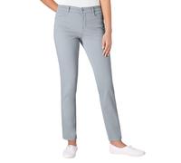 Stretch-Jeans ASCARI, Damen, Gr. 17, Kurzgrößen, grau, 91% Baumwolle, 6% Polyester, 3% Elasthan, unifarben, lang, Jeans (35518965-17) grau