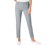 Stretch-Jeans ASCARI, Damen, Gr. 46, Normalgrößen, grau, 91% Baumwolle, 6% Polyester, 3% Elasthan, unifarben, lang, Jeans (36883535-46) grau