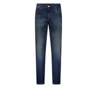 Stretch-Jeans ATELIER GARDEUR "Batu", Herren, Gr. W40/L30, Länge 30, marine, Obermaterial: 98% Baumwolle CO. 2% Elasthan EL., uni, modern fit, Jeans, Handgefertigte Veredelungen (58721004-40) marine