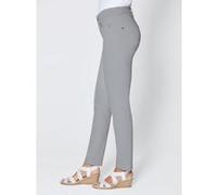 Stretch-Jeans ASCARI, Damen, Gr. 34, Normalgrößen, grau, 91% Baumwolle, 6% Polyester, 3% Elasthan, unifarben, lang, Jeans (55907910-34) grau