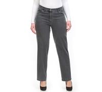 Stretch-Jeans KJBRAND "Babsie", Damen, Gr. 48 (24), K-Gr, grau (denim graphit), Denim/Jeans, Obermaterial: 85% Baumwolle, 13% Polyester, 2% Elasthan, lang, Jeans, mit Stretch-Anteil (79791212-48) deni