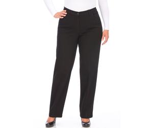 Stretch-Jeans KJBRAND "Babsie", Damen, Gr. 54/27, K-Gr, schwarz, Denim/Jeans, Obermaterial: 85% Baumwolle, 13% Polyester, 2% Elasthan, lang, Jeans, mit Stretch-Anteil (65518110-54) schwarz