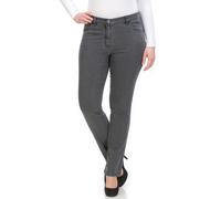 Stretch-Jeans KJBRAND "Betty CS Denim Stretch", Damen, Gr. 42, N-Gr, grau (denim graphit), Denim/Jeans, Obermaterial: 85% Baumwolle, 13% Polyester, 2% Elasthan, unifarben, lang, Jeans, mit Stretch (78