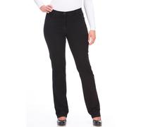 Stretch-Jeans KJBRAND "Betty CS Denim Stretch", Damen, Gr. 44 (22), K-Gr, schwarz, Denim/Jeans, Obermaterial: 85% Baumwolle, 13% Polyester, 2% Elasthan, unifarben, lang, Jeans, mit Stretch (23667417-4