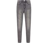 Stretch-Jeans LEVI'S KIDS "720™ HIGH RISE SUPER SKINNY", Mädchen, Gr. 3 (98), N-Gr, grau (my way), Denim/Jeans, Obermaterial: 70% Baumwolle, 29% Polyester, 1% Elasthan, skinny fit lang, Jeans Stretch-