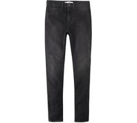 Stretch-Jeans LEVI'S KIDS "720™ HIGH RISE SUPER SKINNY", Mädchen, Gr. 3/98, N-Gr, schwarz (aj (schwarz)), Denim/Jeans, Obermaterial: 80% Baumwolle, 19% Polyester, 1% Elasthan, skinny fit lang, Jeans, 
