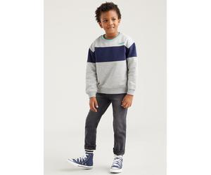 Stretch-Jeans LEVI'S KIDS "LVB 512 SLIM TAPER JEANS", Kinder, Gr. 3/98, N-Gr, schwarz (schwarz used), Denim/Jeans, Obermaterial: 81% Baumwolle, 18% Polyester, 1% Elasthan, unifarben, normal, Jeans, fo