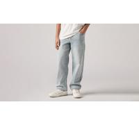 Stretch-Jeans LEVI'S KIDS "LVB STAY LOOSE TAPER JEANS", Kinder, Gr. 10 (140), N-Gr, baby blau essentials, Denim/Jeans, Obermaterial: 68% Baumwolle, 30% Polyester, 2% Elasthan, Jeans, for BOYS (5923685