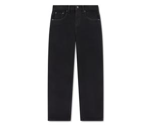 Stretch-Jeans LEVI'S KIDS "LVB STAY LOOSE TAPER JEANS", Jungen, Gr. 12 (152), N-Gr, schwarz (schwarz stretch), Denim/Jeans, Obermaterial: 62% Baumwolle, 31% Polyester, 5% Viskose, 2% Elasthan, Jeans,