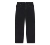 Stretch-Jeans LEVI'S KIDS "LVB STAY LOOSE TAPER JEANS", Jungen, Gr. 16 (176), N-Gr, schwarz (schwarz stretch), Denim/Jeans, Obermaterial: 62% Baumwolle, 31% Polyester, 5% Viskose, 2% Elasthan, Jeans,