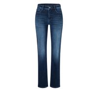 Stretch-Jeans MAC "Dream", Damen, Gr. 36, Länge 32, blau (chic dunkelblau), Denim/Jeans, Obermaterial: 84% Baumwolle, 13% Polyester, 3% Elasthan, eng normal, Jeans, mit Stretch für den perfekten Sitz,