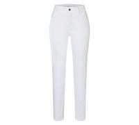 Stretch-Jeans MAC "Dream", Damen, Gr. 40, Länge 30, weiß (weiß denim), Denim/Jeans, Obermaterial: 48% Polyester, 47% Baumwolle, 5% Elasthan, eng normal, Jeans Stretch-Jeans, mit Stretch für den perfek