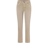 Stretch-Jeans MAC "Melanie", Damen, Gr. 34, Länge 30, beige (golden terra), Denim/Jeans, Obermaterial: 88% Baumwolle, 8% Elastomultiester, 4% Elasthan, figurbetont lang, Jeans Stretch-Jeans, Gerade ge