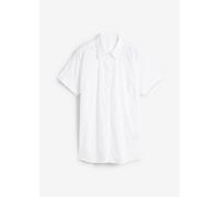 Stretch-Kurzarmbluse aus Baumwollmix 40