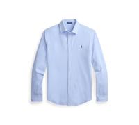 Polo Ralph Lauren Regular Fit Freizeithemd mit Logo-Stitching in Hellblau, Größe XL