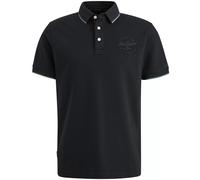 PME Legend Poloshirt Piqué Logo Navy - Größe L Dunkelblau L
