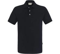 Hakro Poloshirt Stretch - schwarz L