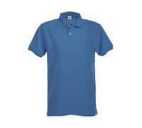 Clique 028240 Poloshirt Stretch Premium Regular Fit - Polohemden - Größe XL Black/Cobalt Blue