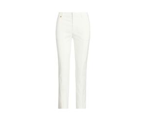 Stretchhose aus einer Baumwollmischung 42 White