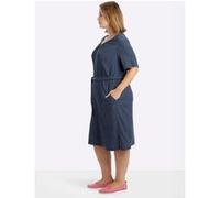 Stretchkleid rauchblau 48