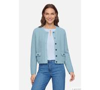 Strick-Cardigan mit aufgesetzten Taschen Blue Fog 38