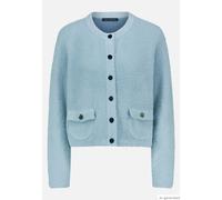 Strick-Cardigan mit aufgesetzten Taschen Blue Fog 44