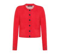 Betty Barclay Damen Strick-Cardigan mit aufgesetzten Taschen 38, High Risk Red
