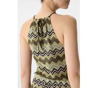 Strick-Jumpsuit mit Zick-Zack-Muster grün 44/REG