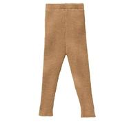 Disana Strick-Leggings, 100% Bio-Merinowolle GOTS, IVN Best | tolle Bewegungsfreiheit | Baby, Kleinkind Kind Unisex | Made in Germany | Karamell Gr. 134-140