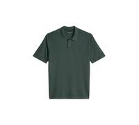 Poloshirt MARC O'POLO "aus reiner Bio-Baumwolle", Herren, Gr. M, mangrove, Obermaterial: 100% Baumwolle, unifarben, regular fit, Strickbündchen, Shirts (12014849-M) mangrove