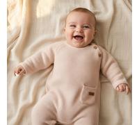 Strick-Strampler Flowers & Butterflies Pink | Little Dutch - 68