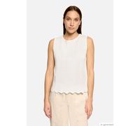 Betty Barclay Stricktop Damen ärmellos Rundhals rohweiß Gr. 40 90% Polyacryl, 5% Polyester