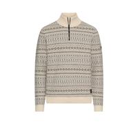 Strick-Troyer aus reiner Lammwolle Beige XL